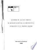 Acuerdos de alcance parcial de renegociación de las preferencias otorgadas en el período 1962-1980