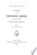 Acuerdos del extinguido Cabildo de Buenos Aires