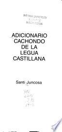 Adicionario cachondo de la legua castillana
