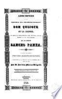 Adiciones a la historia del ingenioso hidalgo Don Quijote de la Mancha