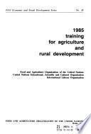 Adiestramiento Para la Agricultura Y El Desarrollo Rural