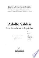 Adolfo Saldías