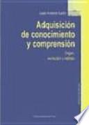Adquisición de conocimiento y comprensión