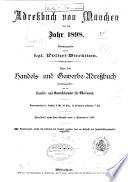 Adreßbuch für München
