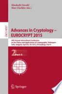 Advances in Cryptology – EUROCRYPT 2015