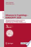 Advances in Cryptology – EUROCRYPT 2020