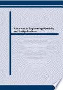 Advances in Engineering Plasticity and Its Applications