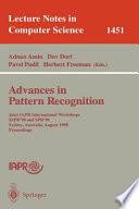 Advances in Pattern Recognition