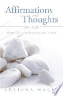 Affirmations and Thoughts for Life