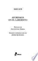 Aforismos en el laberinto