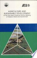 Agriculture and sustainable development of tha Third Ibero-American Summit Meeting of Heads os State and Government