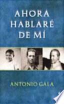 Ahora hablaré de mí