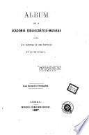 Álbum que la Academia Bibliográfico-Mariana ofrece a Su Santidad el Sumo Pontífice Pío Nono