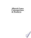 Alfarería lenca contemporánea de Honduras