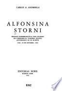 Alfonsina Storni, edición conmemorativa con ocasión de cumplirse el vigésimo quinto aniversario de su muerte, 1938-25 de octubre-1963