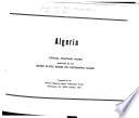 Algeria; Official Standard Names Approved by the United States Board on Geographic Names