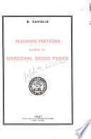 Algunas noticias sobre el marechal Diogo Funck