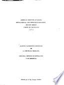 Algunos yacimientos minerales de la República Mexicana