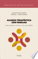 Alianza terapéutica con familias