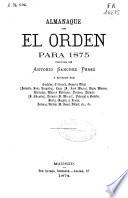 Almanaque de El Orden para 1875