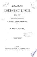Almanaque enciclopédico español para 1863