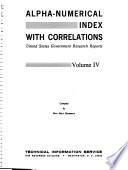 Alpha-numerical Index with Correlations