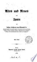 Altes und Neues aus Spanien