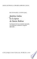 América Latina en la época de Simón Bolívar