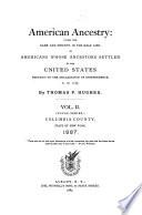 American Ancestry