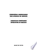 American Companies Operating in Mexico