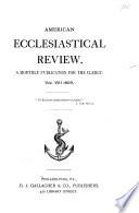 American Ecclesiastical Review