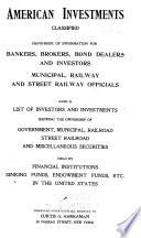 American Investments Classified ...