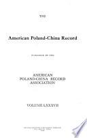 American Poland-China Record