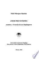 Amor precocísimo
