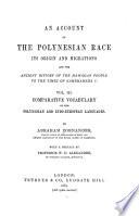 An Account of the Polynesian Race