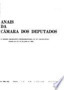 Anais da Câmara dos deputados