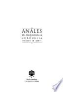 Anales de arqueología cordobesa