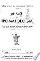 Anales de bromatología