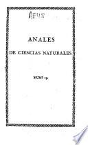 Anales de ciencias naturales