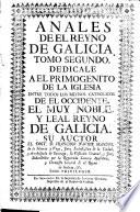 Anales de el Reyno de Galicia
