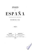 Anales de España, por Ortiz de la Vega