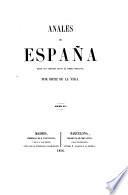 Anales de España, por Ortiz de la Vega