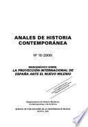 Anales de historia contemporánea