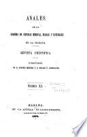 Anales de la Academia de ciencias medicas, físicas y naturales de la Habana