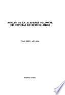 Anales de la Academia Nacional de Ciencias de Buenos Aires