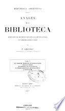 Anales de la Biblioteca