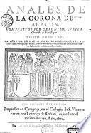 Anales de la corona de Aragon