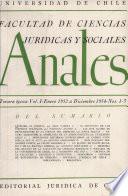 Anales de la facultad de ciencias Anales de la facultad de ciencias juridicas y sociales