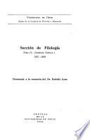Anales de la Facultad de Filosofía y Educación