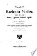 Anales de la hacienda pública del Perú
